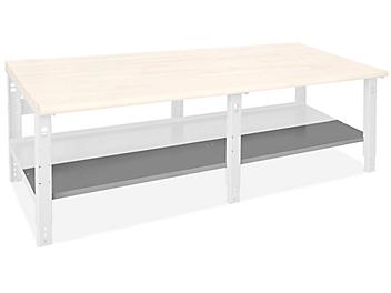 Packing Table Bottom Shelf Extension - 96 x 13" H-9974