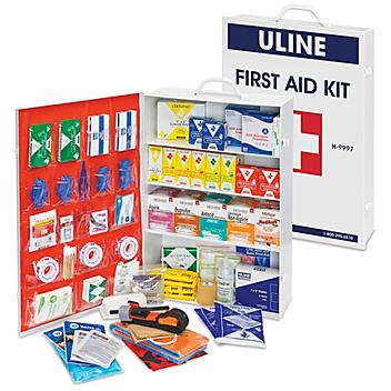 Uline ANSI Approved First Aid Kit - Class B+, 250 person H-9997