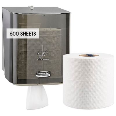 Center Pull Paper Towels & Dispenser in Stock ULINE