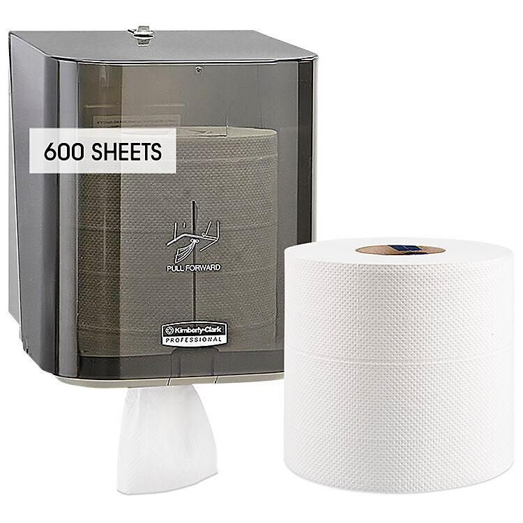 Center Pull Towels and Dispenser