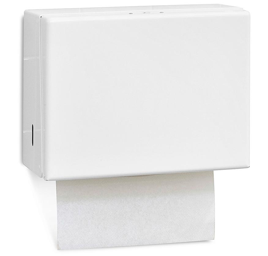 Single-Fold Paper Towels and Dispenser