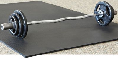 Tapis de gymnase en caoutchouc