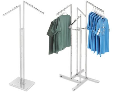 Slant Arm Clothes Racks