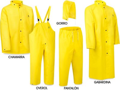 Ropa Impermeable de PVC de Alta Calidad
