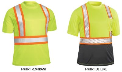 T-shirts à haute visibilité – Classe 2