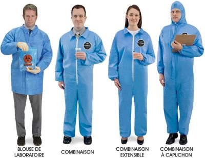 DuPont<sup><small>MC</small></sup> ProShield<sup><small>MD</small></sup> – 10 vêtements de protection de base