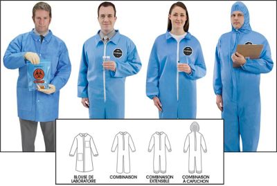 DuPont<sup><small>MC</small></sup> ProShield<sup><small>MD</small></sup> – 10 vêtements de protection de base