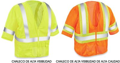 Chalecos de Seguridad de Alta Visibilidad Clase 3
