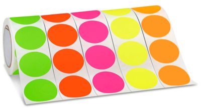 Étiquettes adhésives vierges pour inventaire – Circulaire