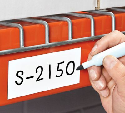 Étiquettes d'entrepôt magnétiques – Rouleaux non perforés