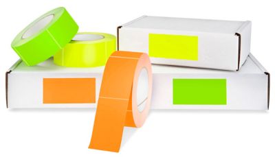 Blank Inventory Rectangle Labels