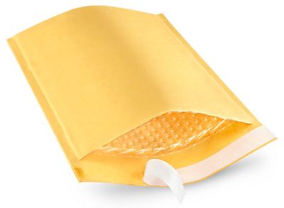 Uline Self-Seal Gold Bubble Mailers