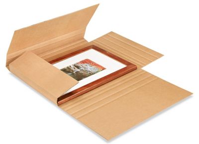 Boîtes d'expédition en kraft faciles à plier format géant