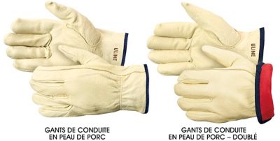 Gants en peau de porc