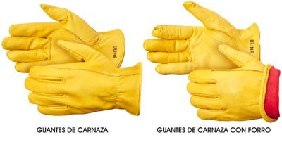 Guantes de Carnaza