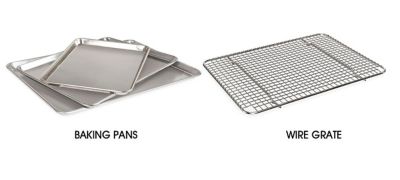 Baking Pans and Wire Grates