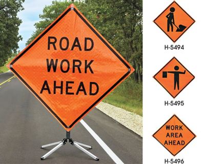 Roll-Up Traffic Signs