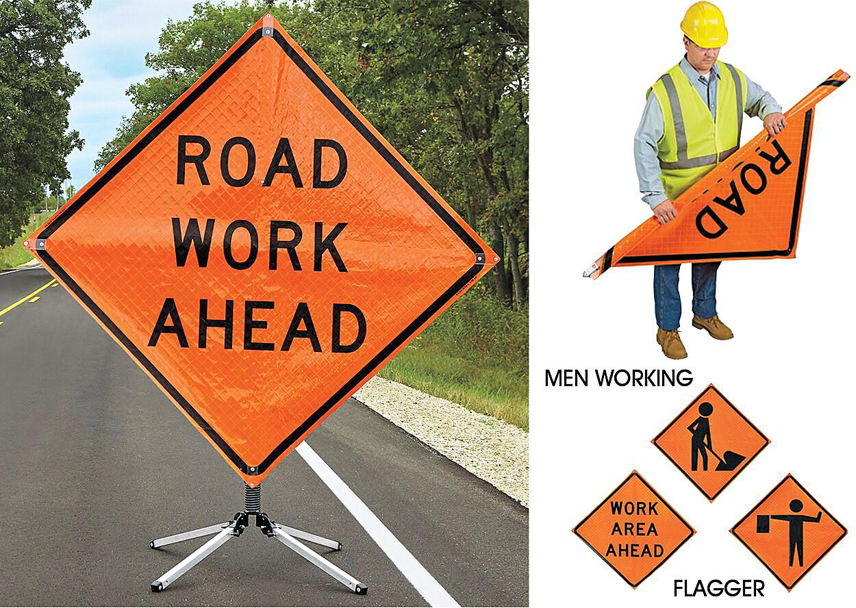 Roll-Up Traffic Signs