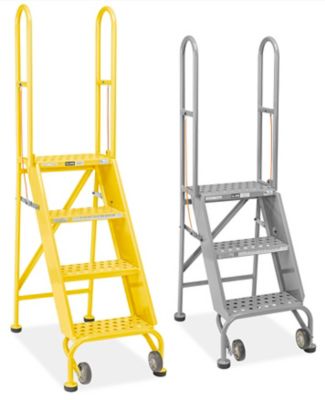 Step and Store Ladders in Stock ULINE