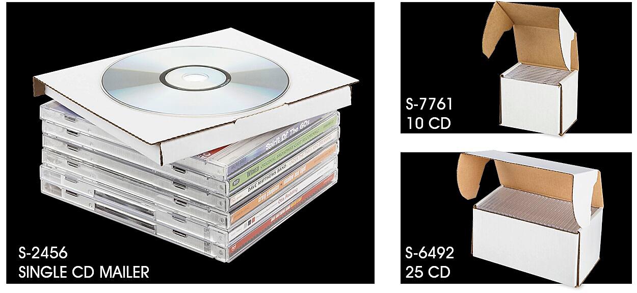 CD Jewel Case Mailers - Corrugated