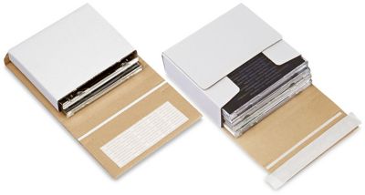 Boîtes d'expédition autoadhésives pour CD