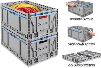 Collapsible Straight Wall Container