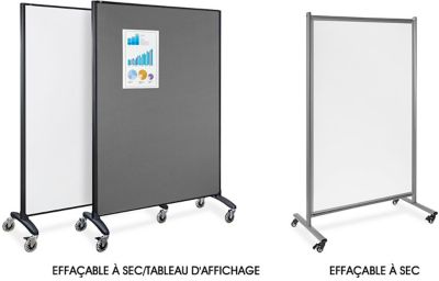 Cloisons effaçables à sec