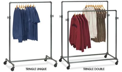 Support à vêtements à tuyaux