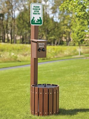 Uline Dog Waste System