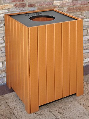 Poubelles de recyclage