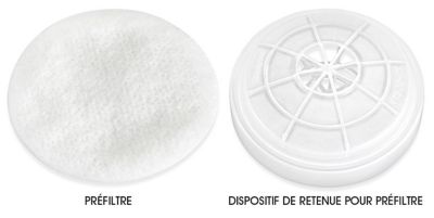 North<sup><small>MD</small></sup> – Préfiltres pour respirateur