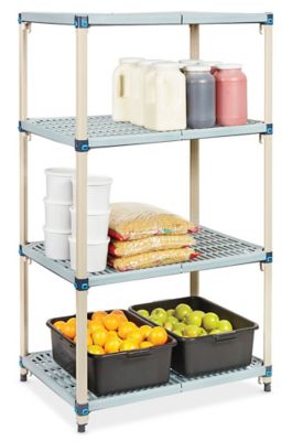 Vented Plastic Shelving