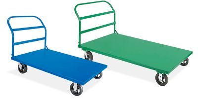 Chariots à plateforme soudée