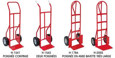 Uline – Diables de manutention standard en acier