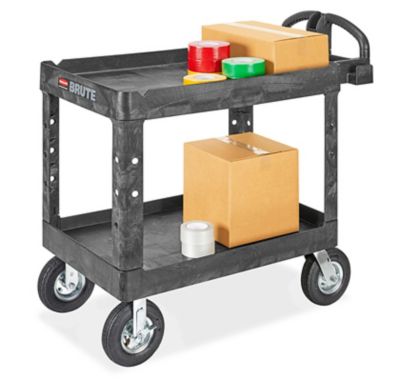 Rubbermaid Utility Cart Pneumatic Wheels In Stock ULINE Ca   HD10 1859