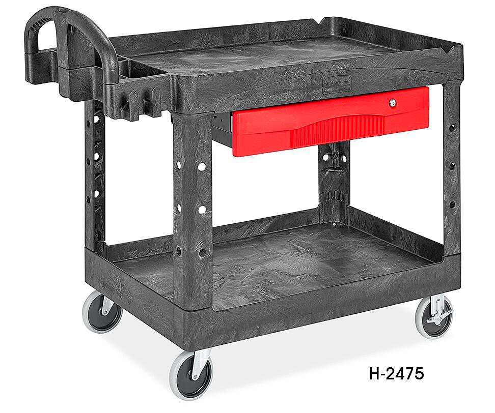 Rubbermaid<sup>&reg;</sup> Utility Carts with Drawer