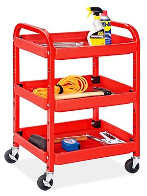 Storage Bin Carts, Rolling Bin Carts in Stock - ULINE - Uline