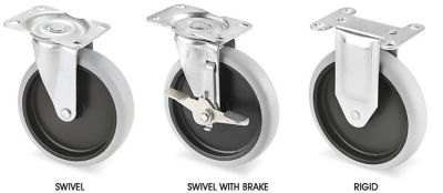 Cart Casters, Utility Cart Casters in Stock ULINE.ca