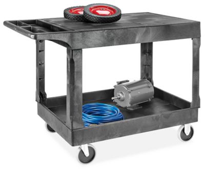 Uline Flat Shelf Utility Carts