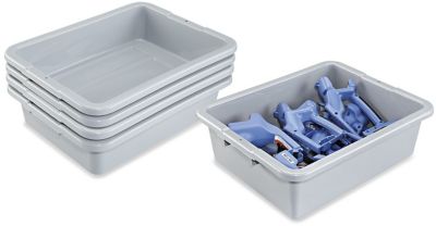 Mobile Container, Storage Tote with Wheels in Stock - ULINE