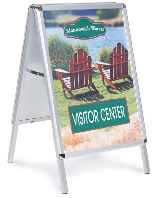 Aluminum Snap Edge A-Frame Sign