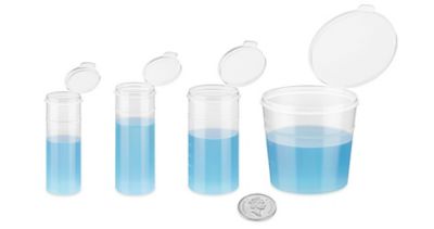 Fioles en plastique