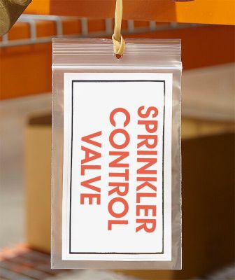 Uline – Sacs avec trou d'accrochage – Partie supérieure