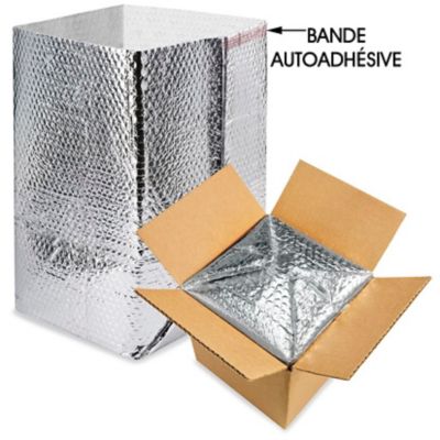 Doublures isothermes pour boîtes