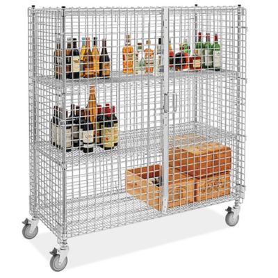 Stainless Steel Security Carts