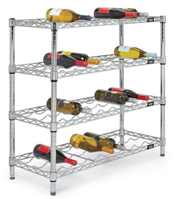 Porte-bouteilles de vin en fil de métal