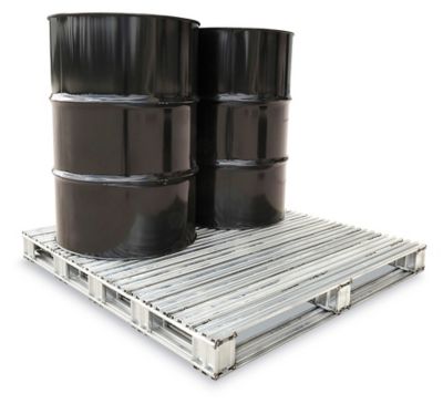 Steel Pallets, Heavy Duty Galvanized Steel Pallets in Stock - Uline.ca