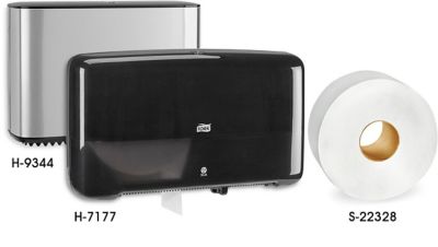 Tork® Mini Jumbo Bath Tissue & Dispenser in Stock Uline.ca