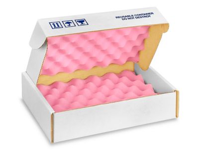Emballages d'expédition en mousse antistatique
