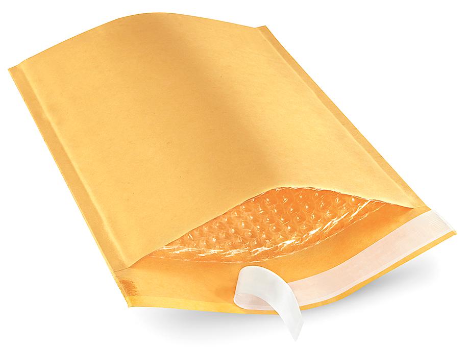 Uline Economy Gold Bubble Mailers